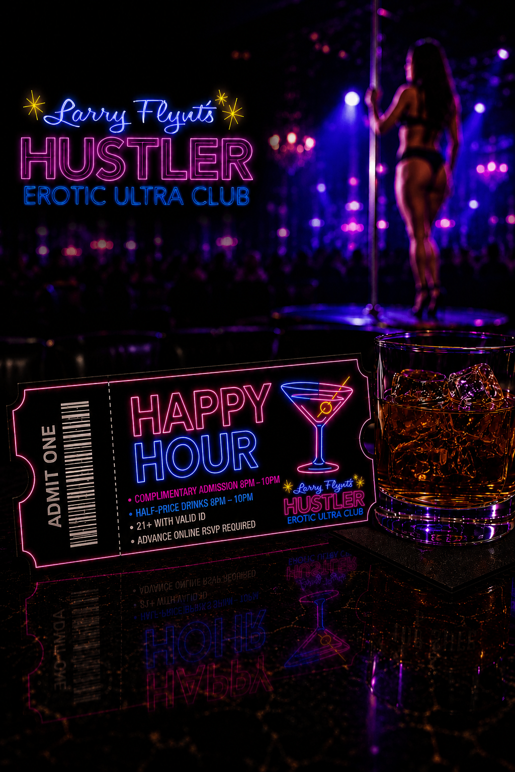 Complimentary Entry (8-10pm)