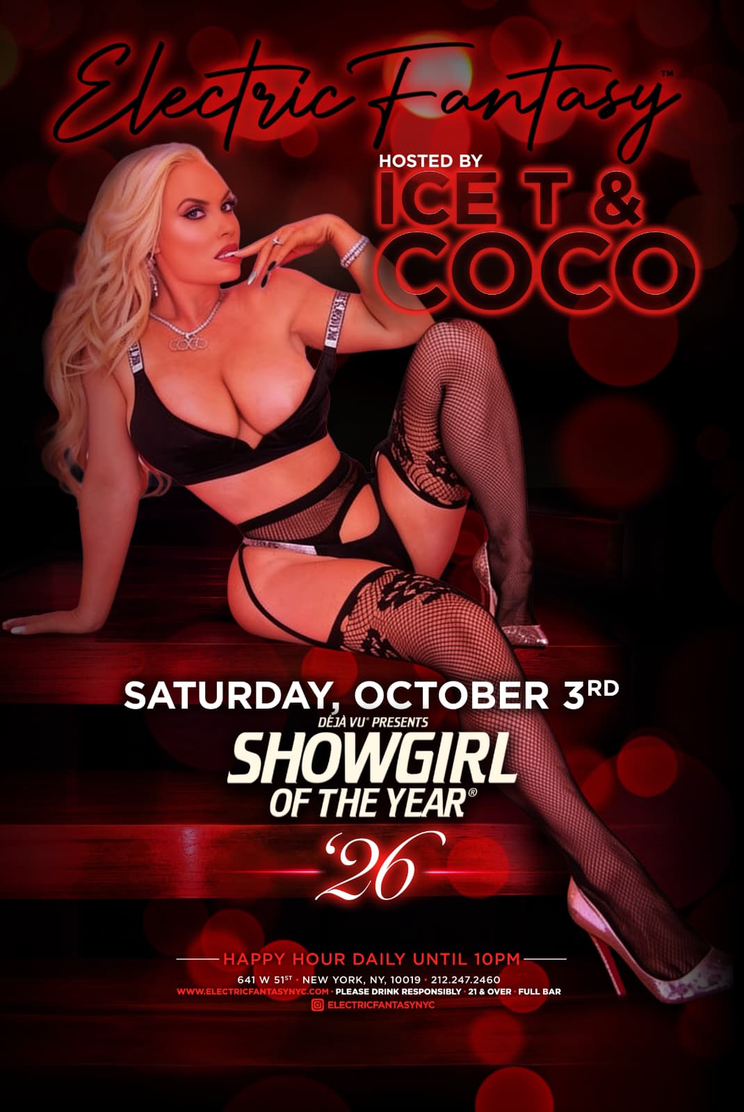 DÉJÀ VU presents: SHOWGIRL OF THE YEAR